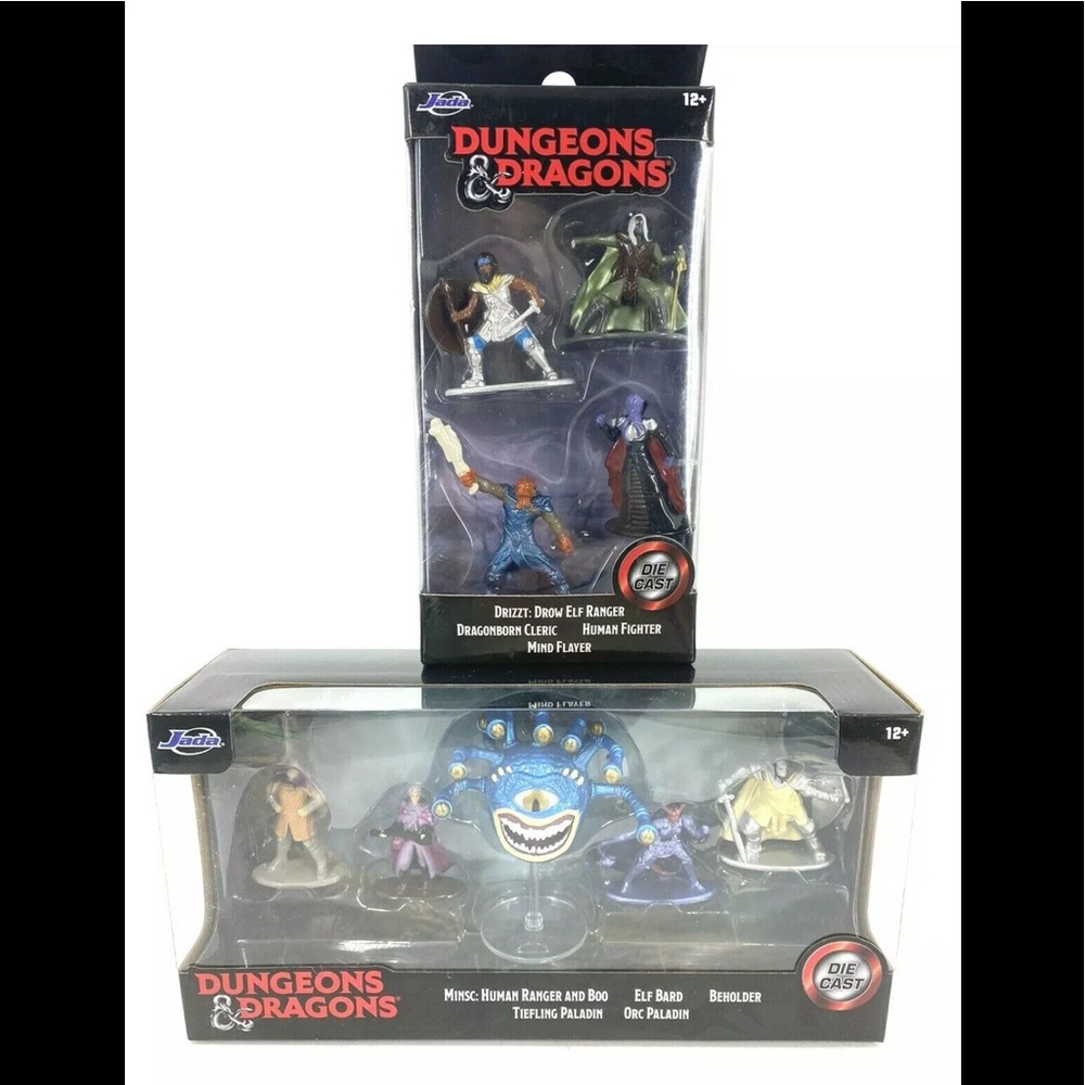 Dungeons & Dragons Die Cast Figures